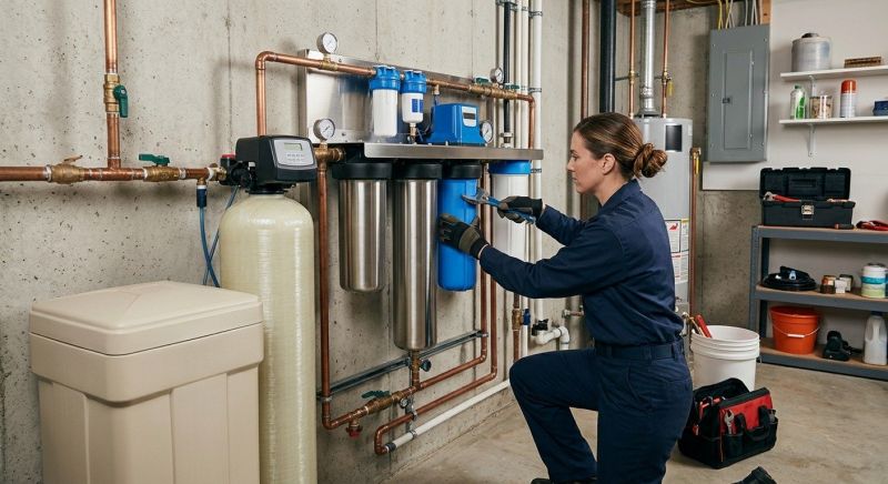 Water Filtration Installation in Austin, TX