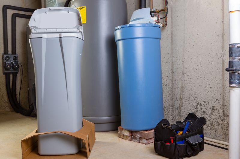Water Softener Installation in Basement